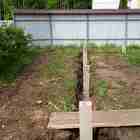 Фундамент на забивных ж/б сваях для гаража в селе Капитанщино, Липецкая область от компании 35FS