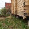 Фундамент на забивных ж/б сваях для дома из бруса в поселке под Вологдой от компании 35FS