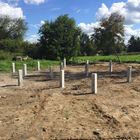 Фундамент для гостевого дома в Лермонтове Ленинградской области от компании 35FS