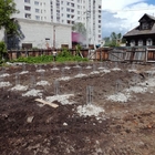 Фундамент на забивных ж/б сваях для каркасного дома в городе Рыбинск Ярославской области от компании 35FS