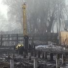 Фундамент на забивных ж/б сваях для кирпичного дома в городе Ярославль от компании 35FS