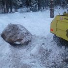 Фундамент на забивных ж/б сваях для дома в коттеджном поселке miniLAHTI в Ленинградской области от компании 35FS