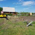 Фундамент на забивных ж/б сваях для дома из бруса в селе Большежирово Томской области от компании 35FS