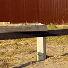 Фундамент на забивных ж/б сваях для беседки и хозяйственной постройки в селе Доброе Липецкой области от компании 35FS