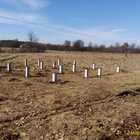 Свайный жб фундамент в Липецкой области (Добровский район, с.Преображеновка, КП "Возрождение")