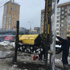 Фундамент под опоры осветительных мачт в Ижевске