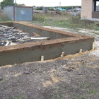 Фундамент на забивных ж/б сваях для дома из газобетона в Задонске Липецкой области от компании 35FS