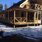 Фундамент на забивных ж/б сваях для деревянного дома в доме отдыха Романов лес поселок Лунево Костромская область от компании 35FS