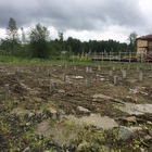 Фундамент на забивных ж/б сваях с бетонным ростверком для дома из блоков в КП Чистые ручьи, Екатеринбург от компании 35FS