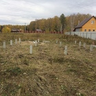 Фундамент на забивных ж/б сваях для каркасного дома в КП Александрия, Екатеринбург от компании 35FS