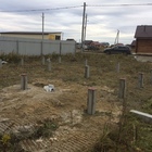 Фундамент на забивных ж/б сваях для каркасного дома в КП Александрия, Екатеринбург от компании 35FS