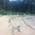 Фундамент на забивных ж/б сваях для деревянного каркасного дома в поселке Лунево Костромской области от компании 35FS