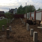 Фундамент на забивных ж/б сваях для каркасного дома в Ижевске от компании 35FS