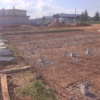 Фундамент на забивных ж/б сваях с бетонным ростверком для кирпичного дома в Ижевске от компании 35FS