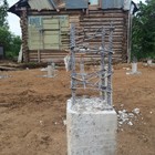 Фундамент на забивных ж/б сваях в комбинации с висячим ростверком для дома в Череповце от компании 35FS