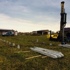 Фундамент на забивных ж/б сваях с бетонным ростверком для дома из газоблока в деревне Лудорвай, Удмуртия от компании 35FS