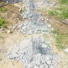 Фундамент на забивных ж/б сваях с бетонным ростверком для кирпичного дома в поселке Морской, Новосибирск от компании 35FS