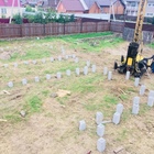 Фундамент на забивных ж/б сваях для кирпичного дома в поселке Красный Яр, Новосибирск от компании 35FS