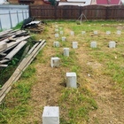 Фундамент на забивных ж/б сваях для кирпичного дома в поселке Красный Яр, Новосибирск от компании 35FS