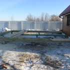 Фундамент на забивных ж/б сваях для веранды в деревне Коргиш Ярославской области от компании 35FS