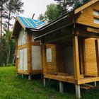 Свайный фундамент под жилой дом из бруса