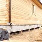 Фундамент на забивных ж/б сваях с бетонным ростверком  для дома из бруса в Твери от компании 35FS