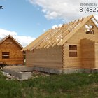 Фундамент на забивных ж/б сваях в комбинации с висячим ростверком для дома и бани в коттеджном поселке Тверской области от компании 35FS