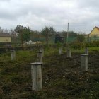 Фундамент для бани на ж/б сваях в селе Губарево от компании 35FS