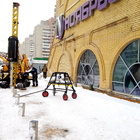 Фундамента под металлоконструкции торгового центра на забивных ж/б сваях в Липецке от компании 35FS