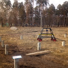 Фундамент для дома на забивных ж/б сваях в поселке Первомайский Липецкой области от компании 35FS