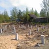 Фундамент на забивных ж/б сваях для кирпичного дома в посёлке Стрельна, Петродворцовый район Ленинградской области от компании 35FS
