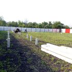 Фундамент на забивных ж/б сваях с бетонным ростверком для административного здания в селе Косыревка Липецкой области от компании 35FS