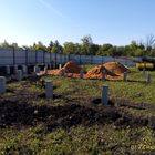 Фундамент на забивных ж/б сваях с бетонным ростверком для административного здания в селе Косыревка Липецкой области от компании 35FS