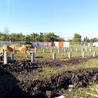 Фундамент на забивных ж/б сваях с бетонным ростверком для административного здания в селе Косыревка Липецкой области от компании 35FS