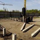 Фундамент под промышленное здание в посёлке Сырский рудник