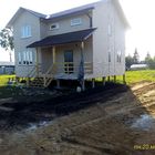 Фундамент на забивных ж/б сваях для каркасно-щитового дома в деревне Кулешовка, Липецкая область от компании 35FS