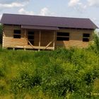 Фундамент на забивных ж/б сваях для дома из бруса в селе Дубовое, город Чаплыгин Липецкой области