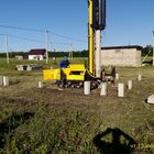 Фундамент с бетонным ростверком