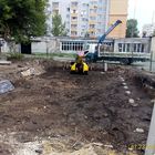 Свайный фундамент кирпичного строения в Липецке