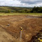 Фундамент на жб сваях для каркасно-щитового дома в с. Яблоново, Задонский р-он, Липецкая обл.