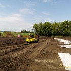 Фундамент для склада временного хранения зерна