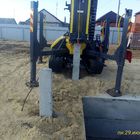 Свайный Ж/Б фундамент для 2х этажного кирпичного дома