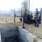 Свайный Ж/Б фундамент для 2х этажного кирпичного дома