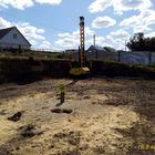 Фундамент на забивных железобетнных сваях под кирпичный дом в г. Грязи