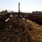 Свайный фундамент под ангар для хранения сельхоз-техники