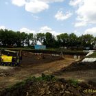 Свайный фундамент под ангар для хранения сельхоз-техники