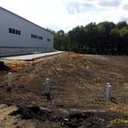 Свайный фундамент под ангар для хранения сельхоз-техники