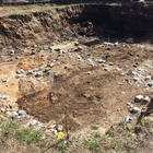 Фундамент на забивных ж/б сваях под ростверк для дома из кирпича в Костромской области от компании 35FS