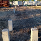 Фундамент на забивных ж/б сваях с бетонным ростверком для ангара на территории города Новосибирск, поселок Двуречье от компании 35FS