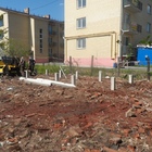 Фундамент на забивных ж/б сваях для каркасного дома в городе Ярославль от компании 35FS